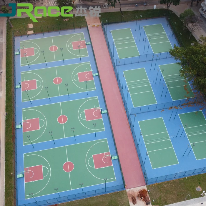 SPU Basketball Sport Court Flooring / Tennis Flooring / Volleyball Flooring Surface