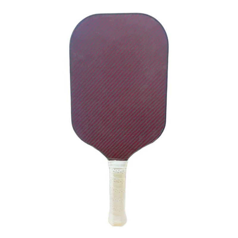 Powerful Control and Hard Grit Surface Pro Thermoformed Edgeless 3K Twill Carbon Pickleball Paddle