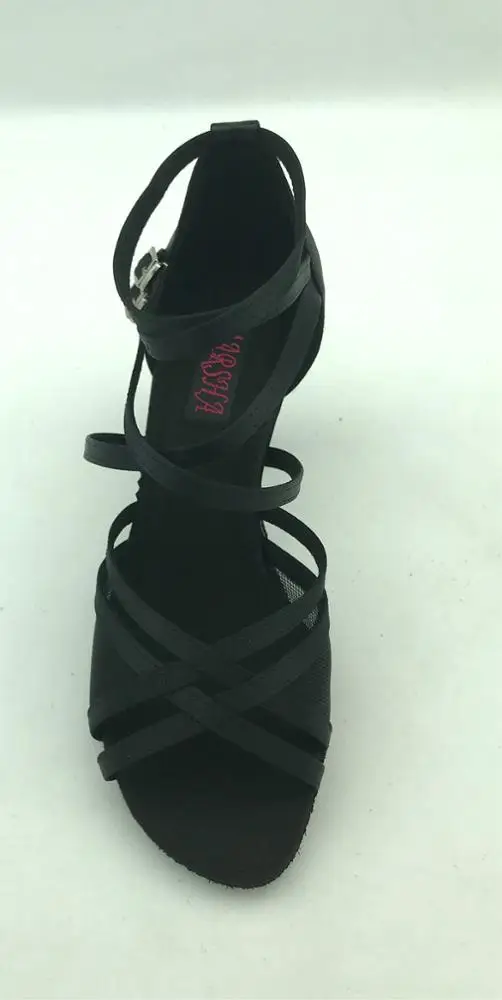 
Double Straps Latin dance shoes salsa shoes tango shoes for women 6208B-BLK 