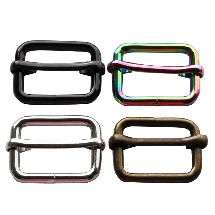 Оптовая продажа, дешевая металлическая кольцевая пряжка, Регулируемая металлическая пряжка из сплава для быстрого крепления сумок