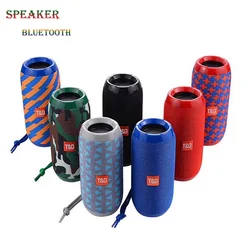 TG117 Portable Speaker Waterproof Blue tooth Speaker Outdoor Subwoofer Bass Wireless Speakers Mini Column Box Loudspeaker FM TF