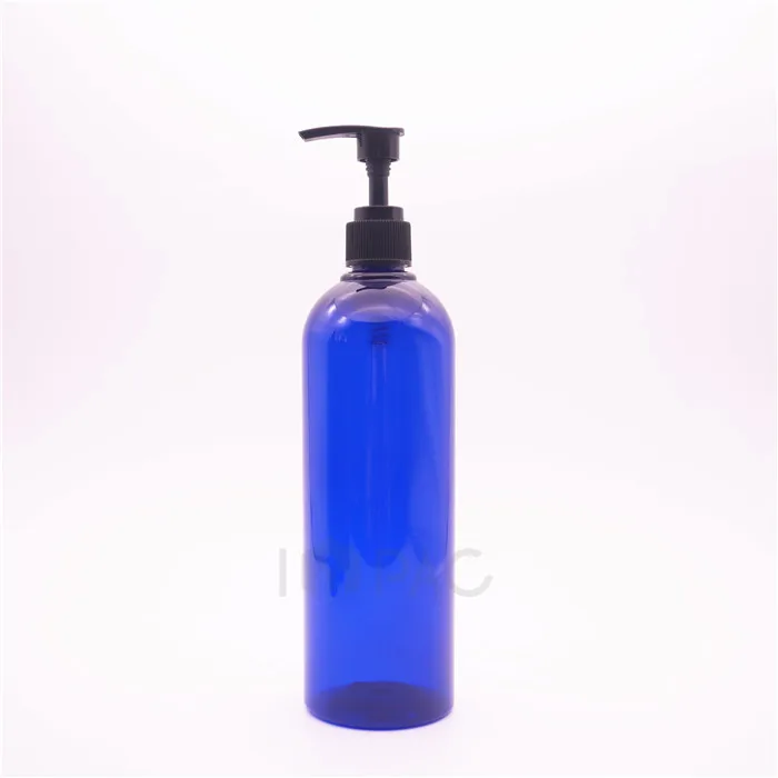 slim round cosmo cosmetic plastic pump spray bottle for body lotion 500ml