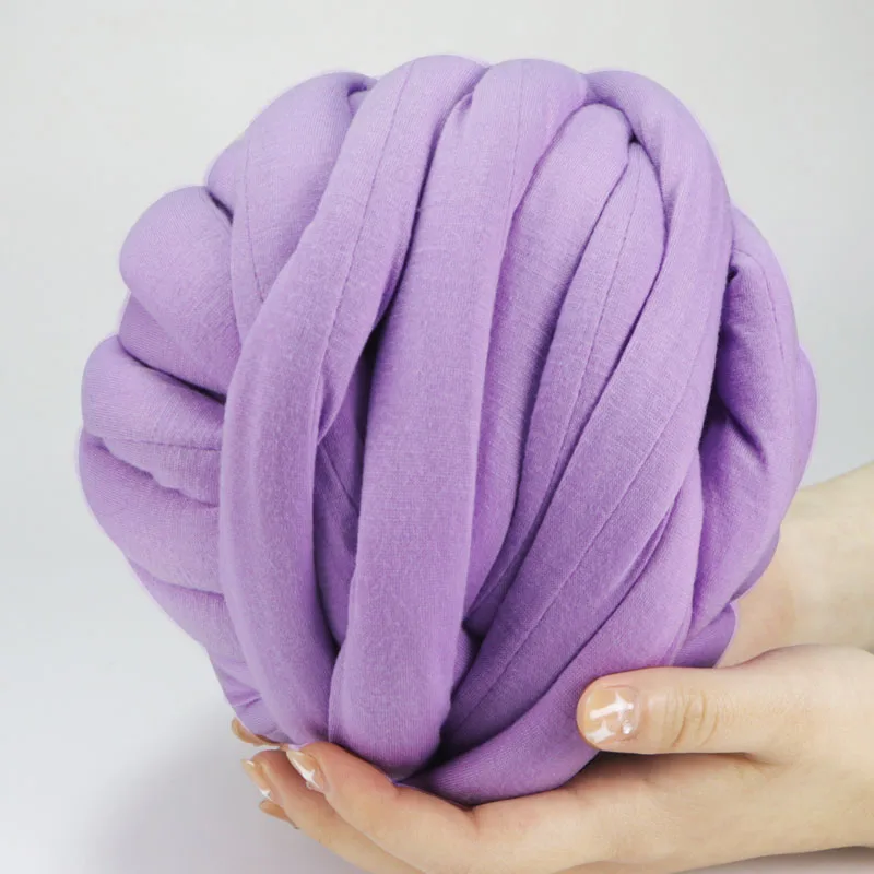 RongMeiXuan Wholesale Price Super Soft Velvet Chunky Tube Yarn Giant Tube Yarn