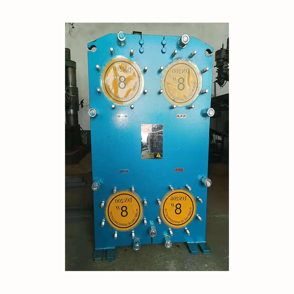 High Standard 200 kw Heat Exchanger Food Grade Liquid Plate Heat Exchanger Making Machine