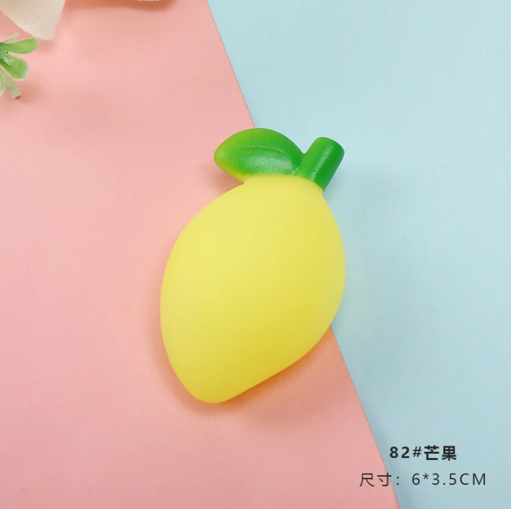 Wholesale Squishies Slow Rising Rubber Mochi Squeeze Silicone Anti Stress Toys