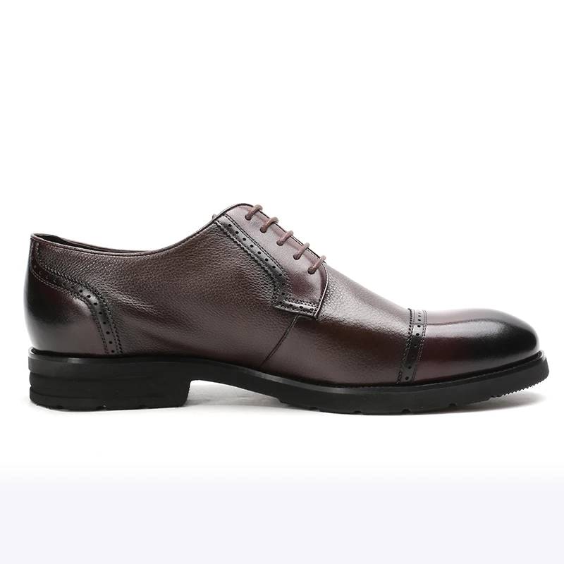 Wholesale men formal dress shoes genuine leather for men