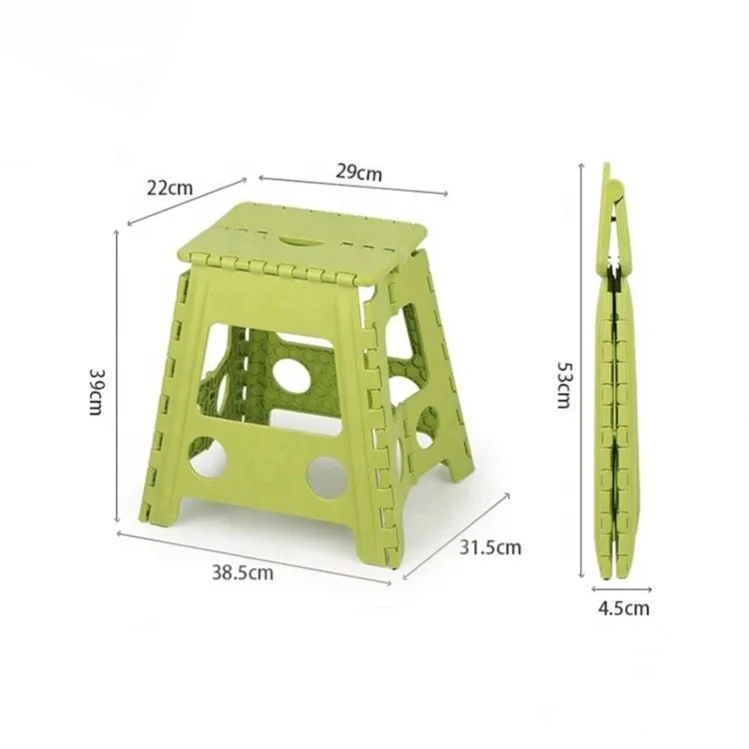 Step Stools Foot Stool - Collapsible Small Plastic Super Strong Folding for Kids and Adults 18inch Height