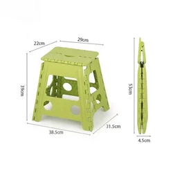 Step Stools Foot Stool - Collapsible Small Plastic Super Strong Folding for Kids and Adults 18inch Height