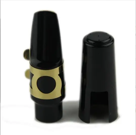 Wind Instrument Accessories Alto Saxophone Mouthpiece Suit with 2 Nozzle Patches