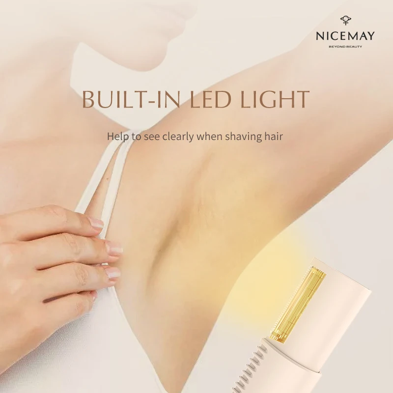 Electric Eyebrow Trimmer Makeup Painless Eye Brow Epilator Mini Shaver Razors Portable Facial Hair Remover Women Depilator