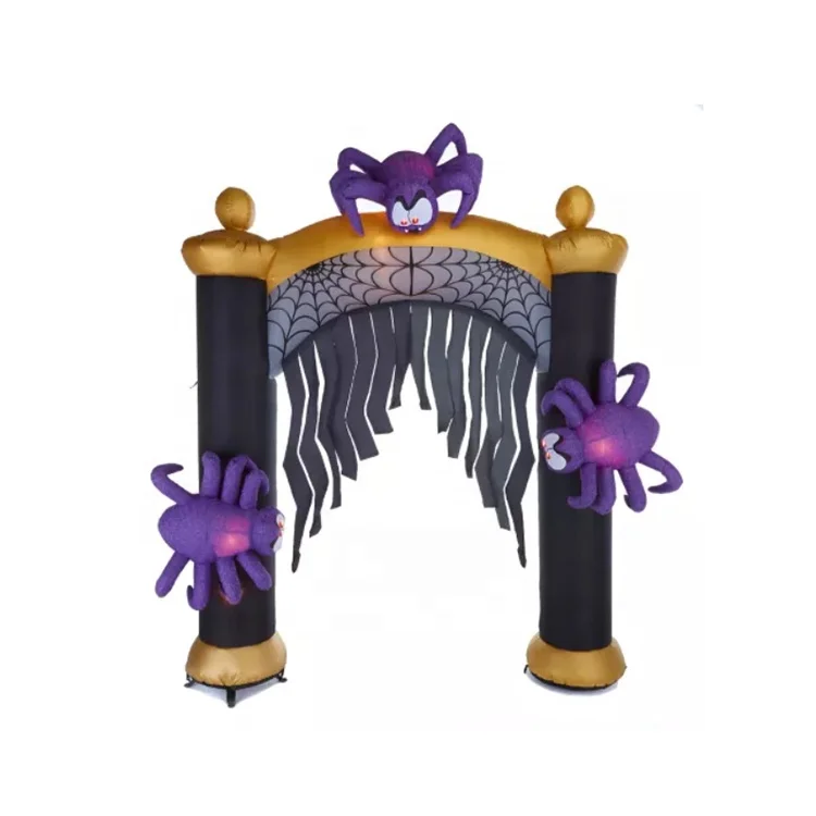 Надувные украшения для улицы в стиле Хэллоуина со светодиодной подсветкой