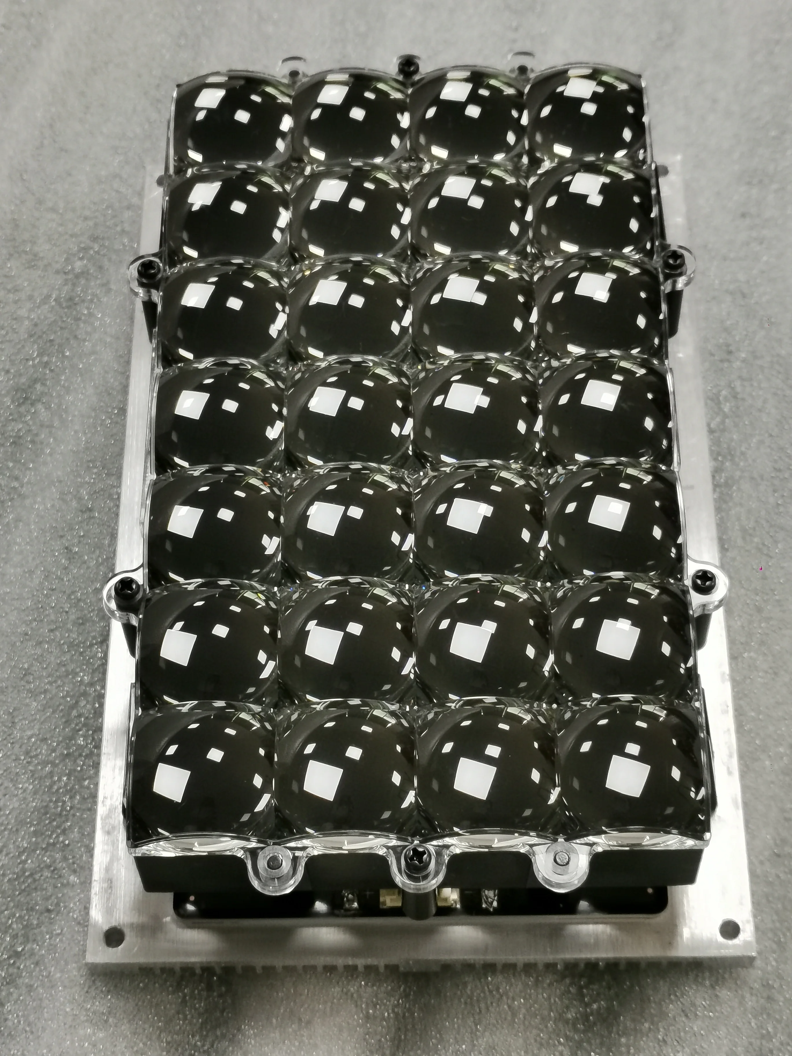 50W LCD module matrix lens uv led 7.6' 3d printer array curing module