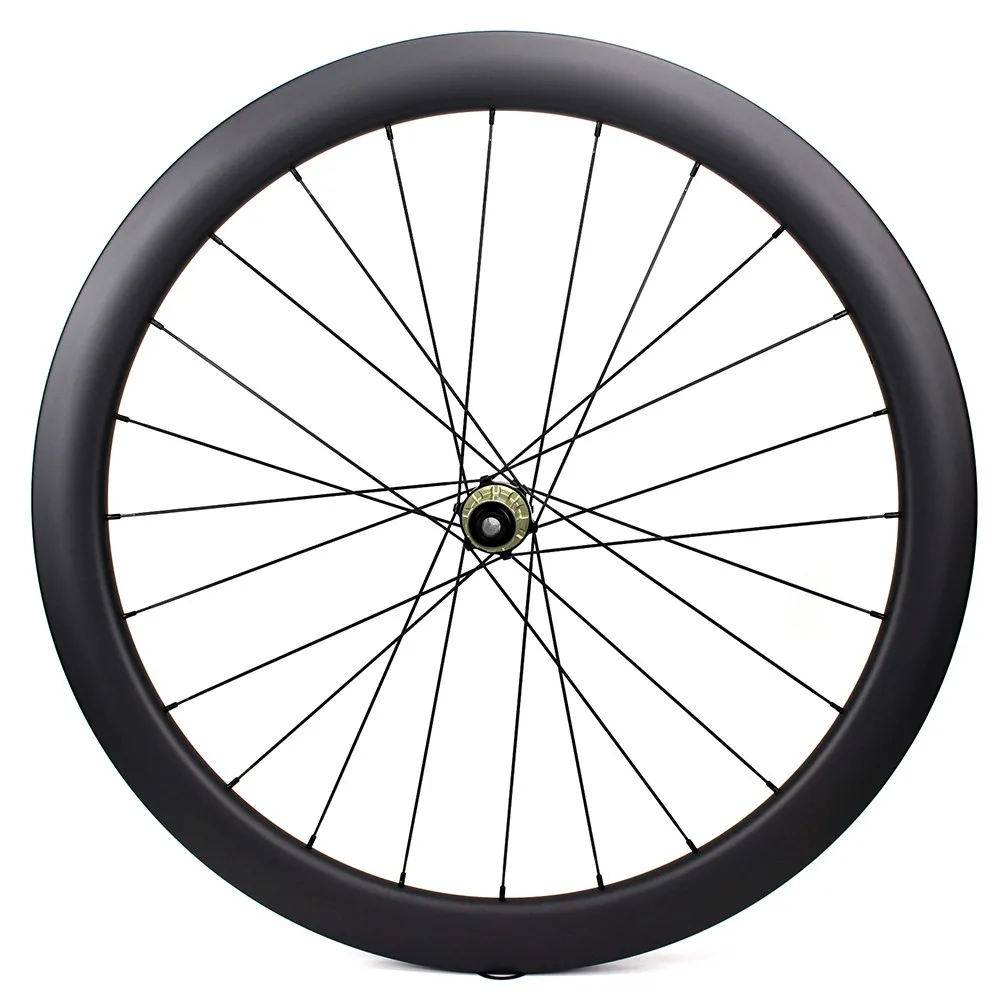 Chinese carbon fiber rim 50mm depth 700c cycling clincher carbon wheels