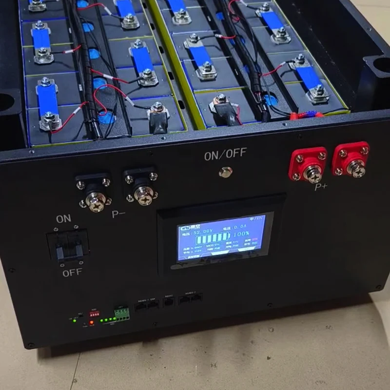 Solar Electricity Storage Batteries Metal Empty Box Apex 48V Diy 200Ah 230Ah 280Ah 320Ah 16S 200A Bms Lithium Battery Box