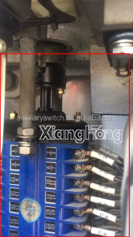Xianghong ZKF6 VCB vacuum aux switch and Auxiliary Switch with magnetic reed switch for mechanism