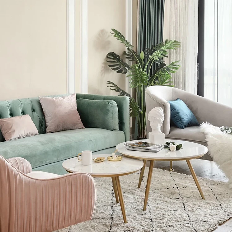 custom modern hotel lobby double sided restaurant classic luxury colorful sofa  seat sectional