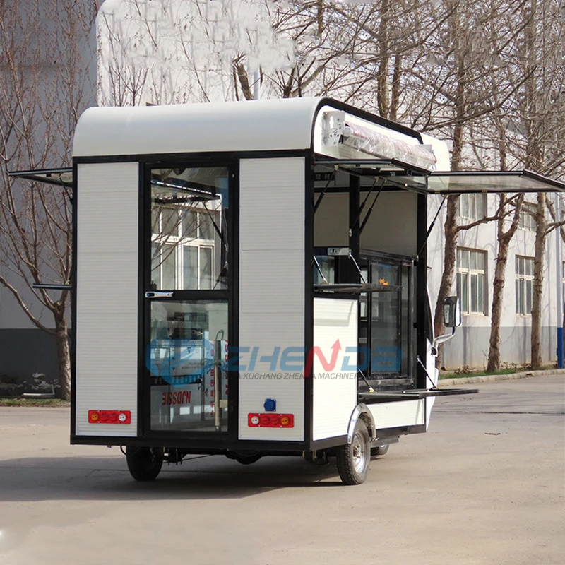 Best Selling American Fashion food dining Car Electric Mobile Food Truck Full Equipped For Sale