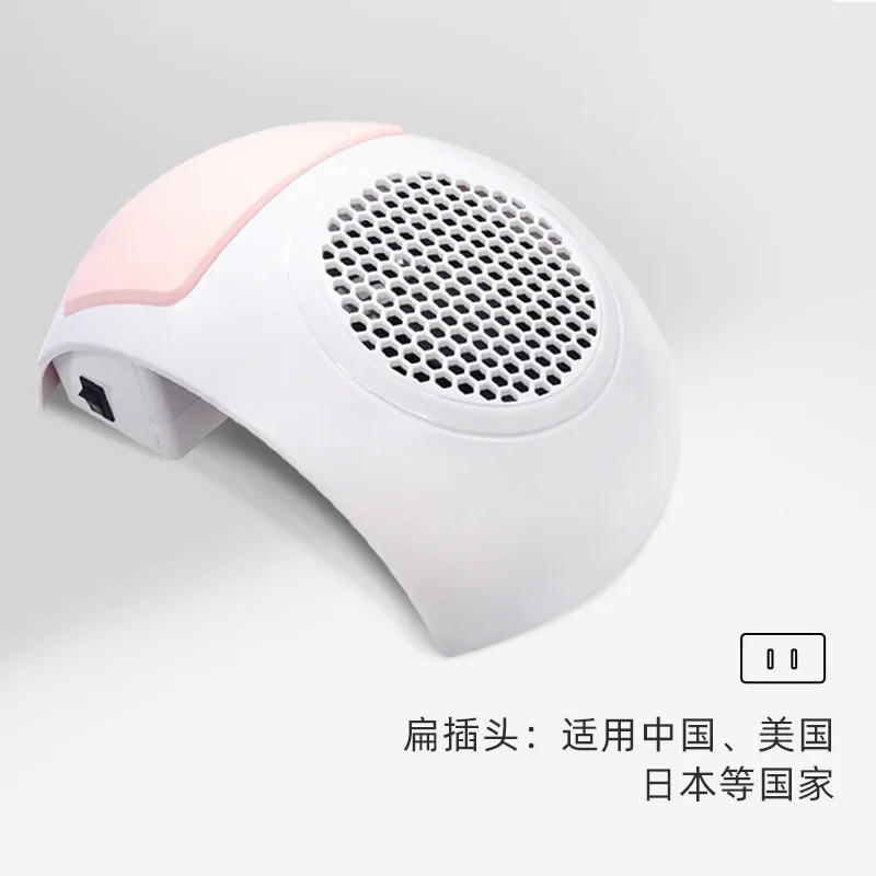 80W Rechargeable Nail Dust Collector Vacuum Manicure and Pedicure Supplies Nail Dust Collector Professional DIY Beauty Nail Tool