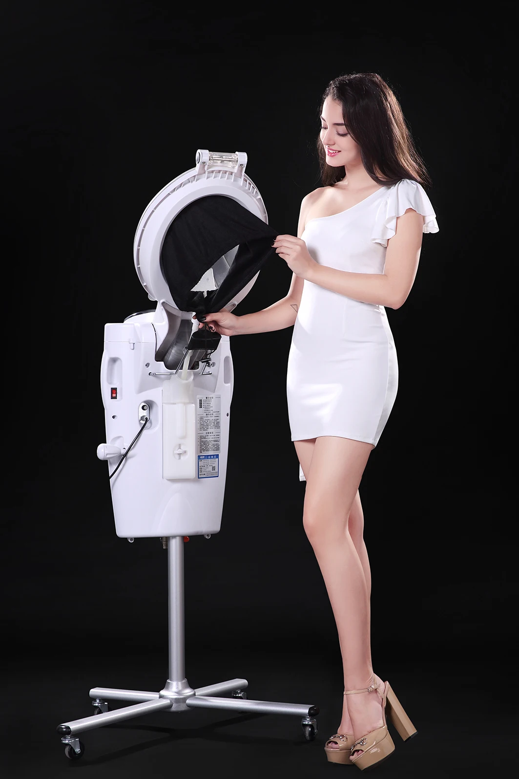 Hair Salon Barber Special Hood Helmet Spa Equipment Micro Mist Evaporator Hair Care Machine