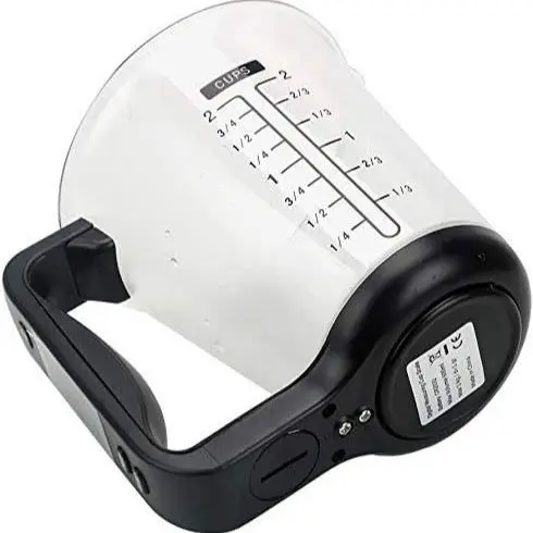 Wholesale Digital Cup Hot Selling Hand Held Kitchen Weighing Wireless 1000g/1g High-Quality ABS Plastic Measuring Cup with Scale