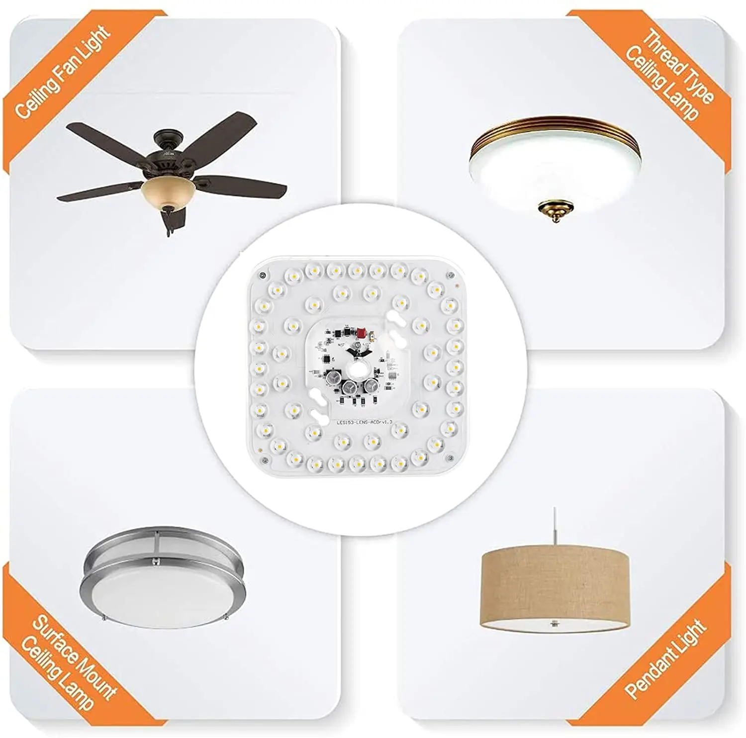 ACDrv Dimmable Fan Light Module for LED Ceiling Fans