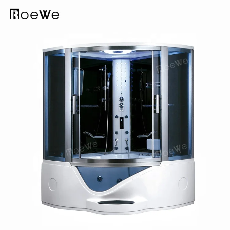 1500x1500mm steam with massage bathtub wet steam sauna room luxury sex bath with whirlpool massage shower box cabin steam room