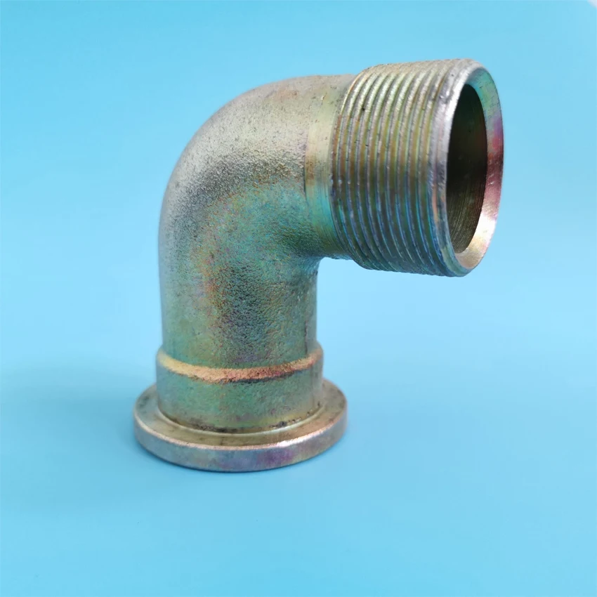 Bernet mobile fuel dispenser truck parts flow meter outlet 90 degree connector for fuel dispenser for sale philippine