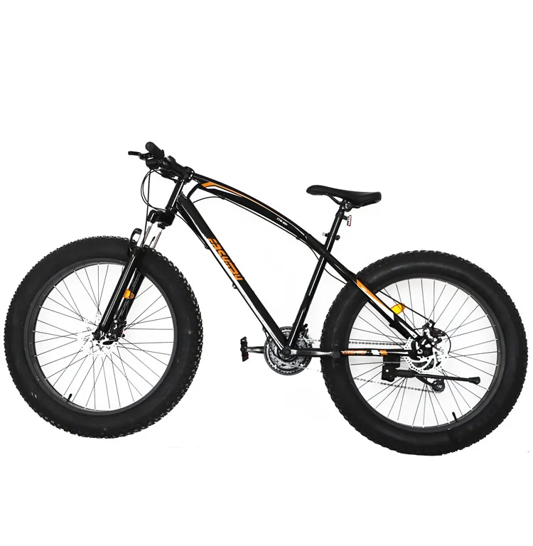 Direct Factory Supply 26 Inch 21 24 27 Speed Double Disc Brake Fat Bike