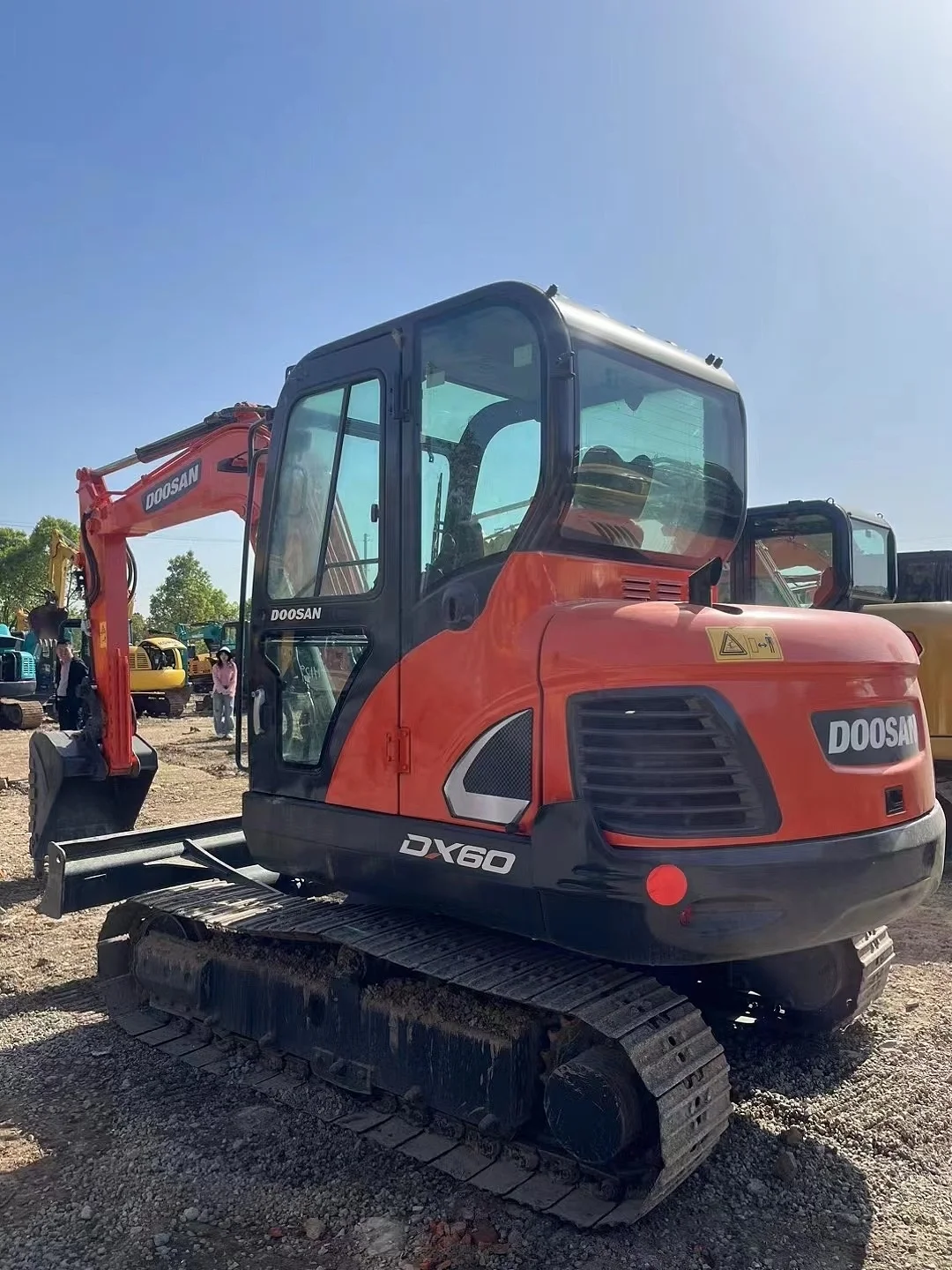 Высокое качество б/у экскаватор Doosan 60 строительная машина