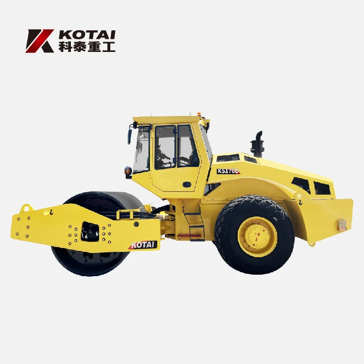 KS176D 17 tons Single Drum Vibratory Road Roller for Paving with Good Diesel Motor Vibratory Road Roller Price Made in China