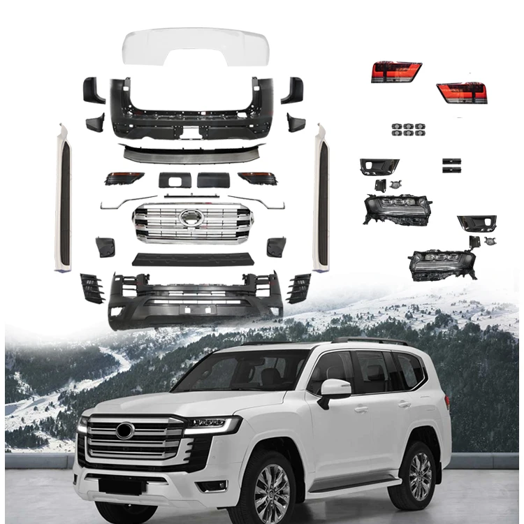 Hot sale china top quality car body kit for land cruiser 2022 low-profile upgrade to high-profile