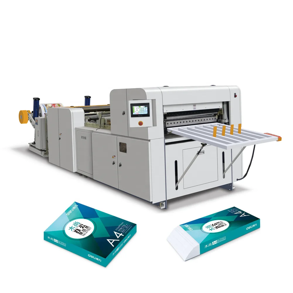 RTHQ1600 Automatic A4 paper roll to sheet cutter machine with auto loading