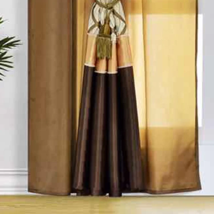 French Window Joint Embroidery Curtain Panels Turkish Window American Curtain Designs Material Samples