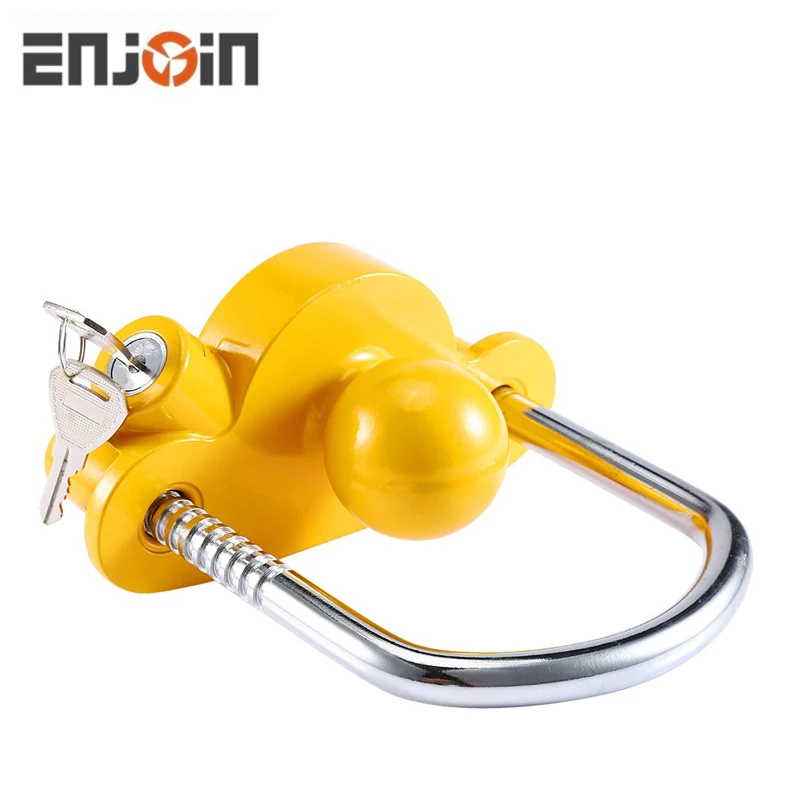 Универсальные шаровые замки для прицепа ENJOIN, замок для сцепки с зажимом, крошечный тяжелый шаровой Соединительный замок для прицепа