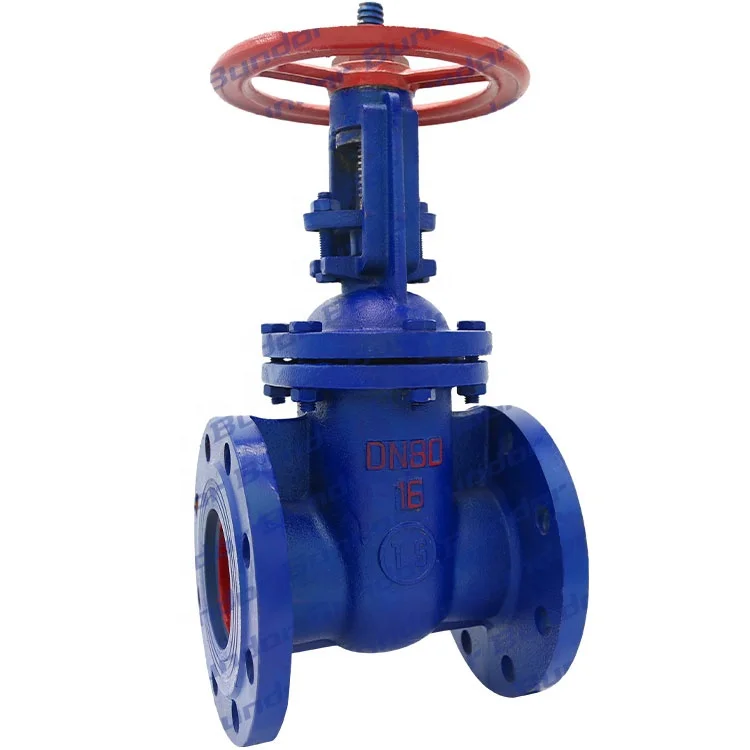 Двойное Фланцевое соединение Bundor HT200 DN80, внешний стержень PN16, мягкое уплотнение, клапан затвора 5k