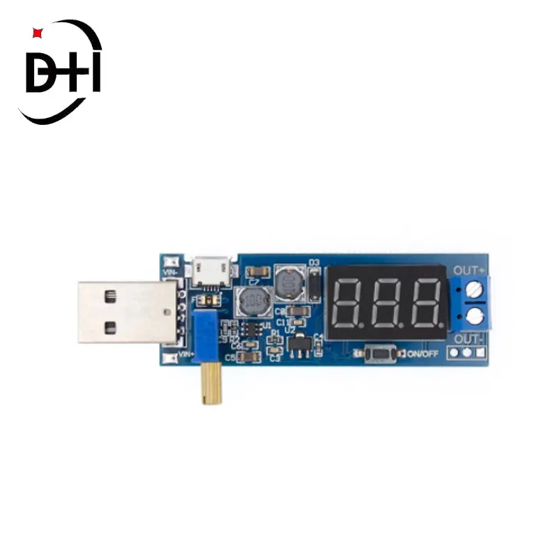 Factory Outlet DC-DC 5V to 3.5V / 12V USB Step UP/Down Power Supply Module Adjustable Boost Buck Converter Out DC 1.2V-24V