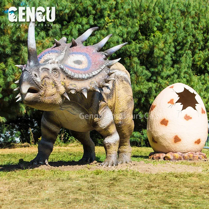 Dinosaur Park Handmade Animatronic Model Alive Dinosaur