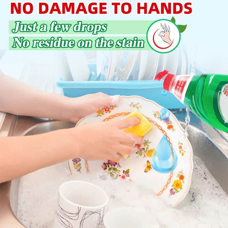 Biokleen Custom Household Dish Washing Liquid Soap Kitchen Dishwashing Cleaning Paste Dishwasher Liquid