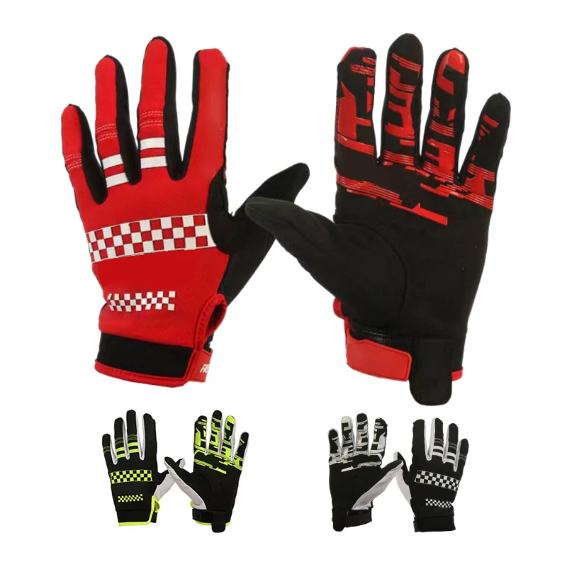 Summer Breathable Cycling Riding Protective Gear Go Kart Motorcycle Racing Gloves