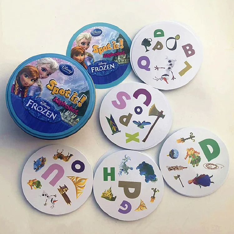 Многоцветная карточная игра Dobbles