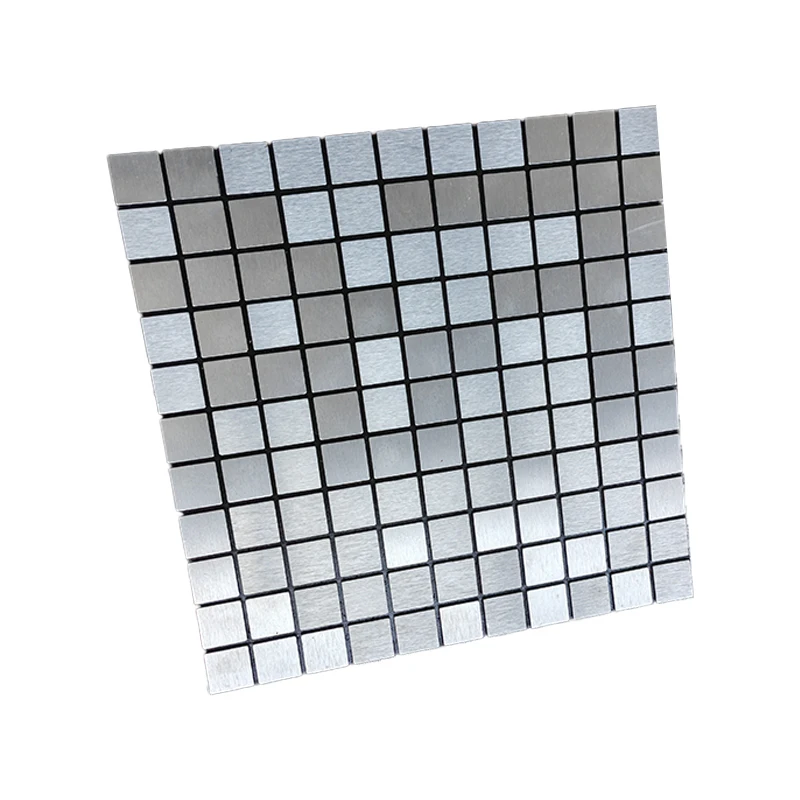 Self-adhesive Mosaic Silver Diamond wall panel sticker Peel and Stick 3d foam wallpaper sticker Title