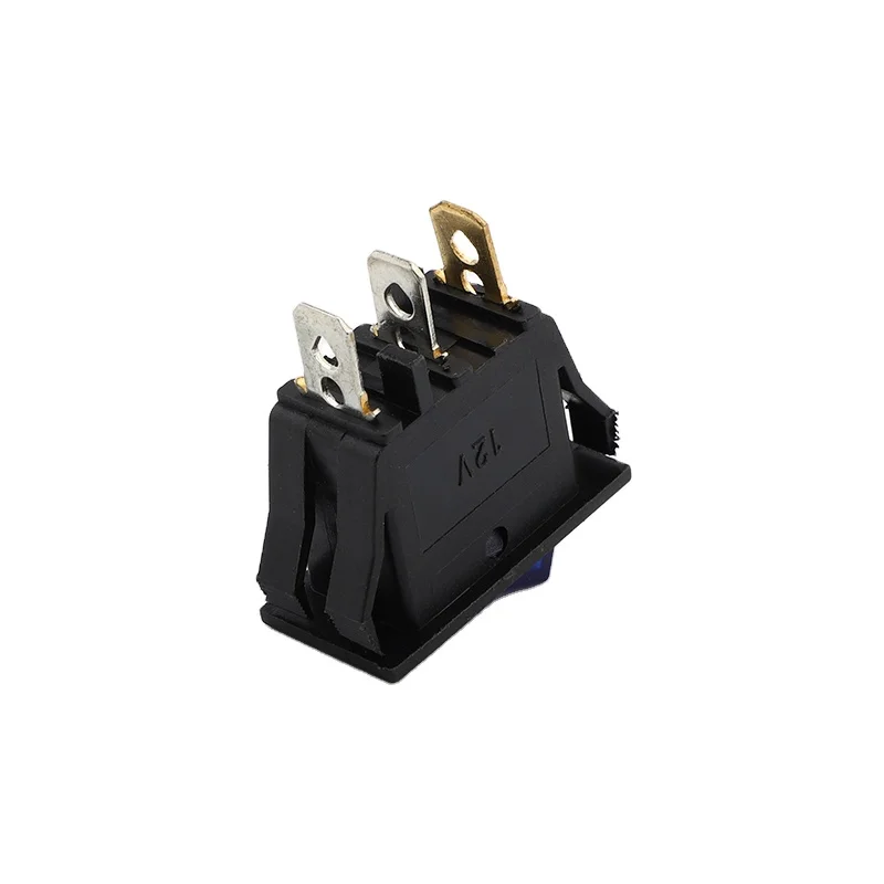 High quality KCD3 series 2 position 3 pin illuminated Rocker Switch 20A 125VAC