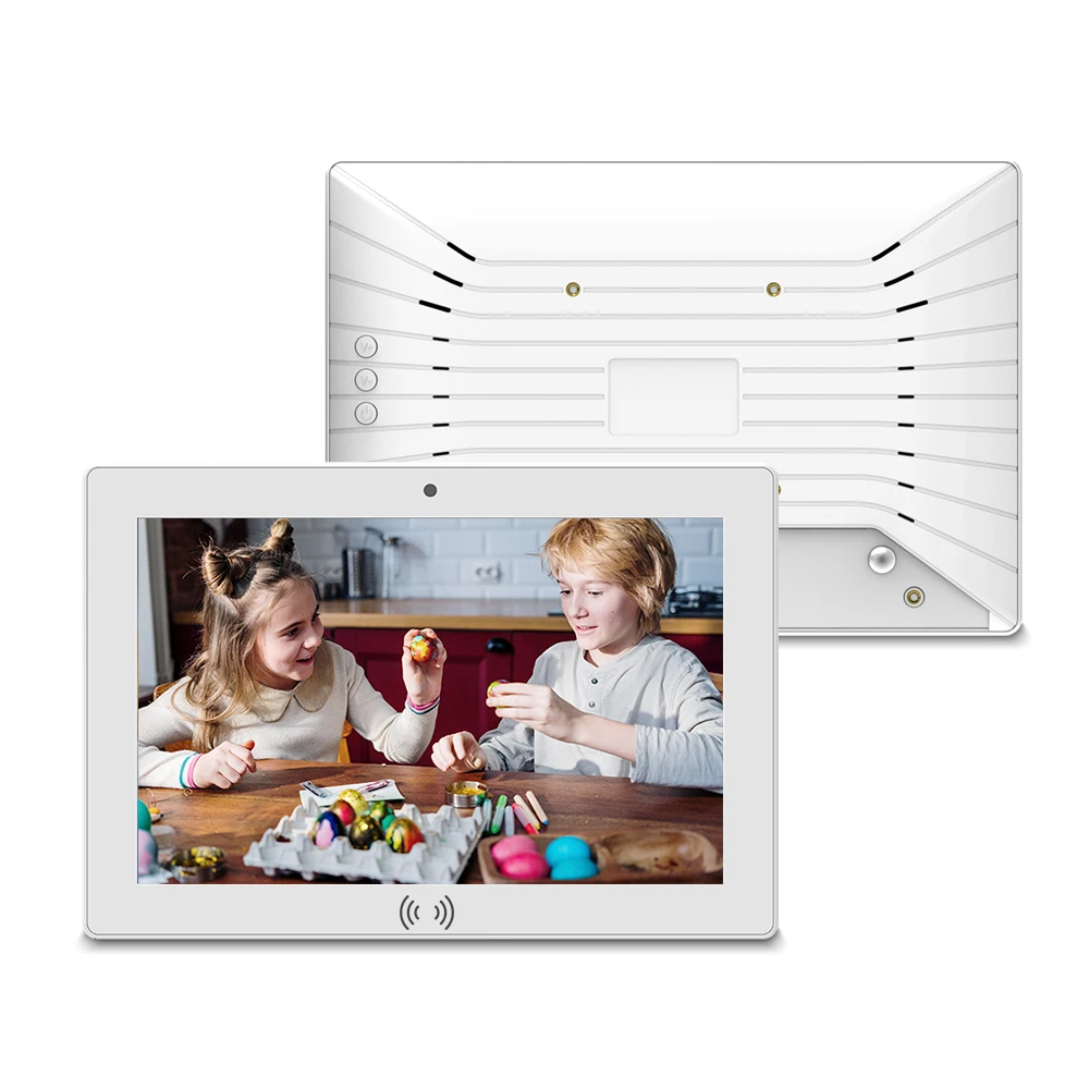 10.1 inch wall mount android tablet smart home RK3566 2+16GB  with POE NFC RJ45 for advertising