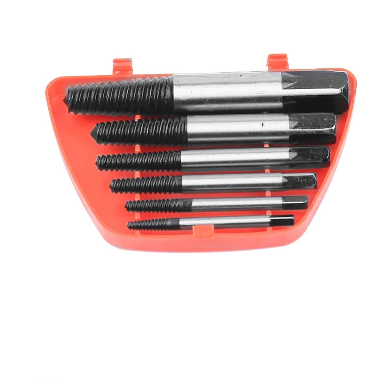 5pcs damaged Pipe Screw Extractor and Remover Set 1# 2# 3# 4# 5# bolt repair tools