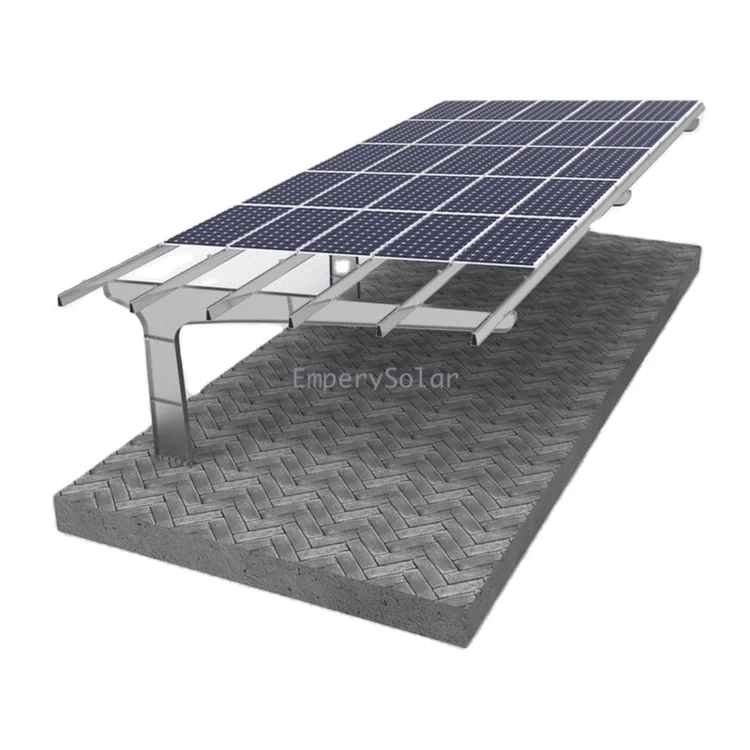 global supply 20 kw solar portable carport  solar enerey car parking
