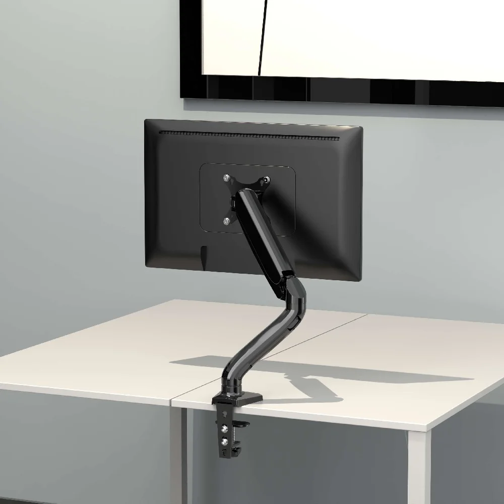 JLT одиночный монитор с регулируемой высотой, крепление для монитора с газовой пружиной