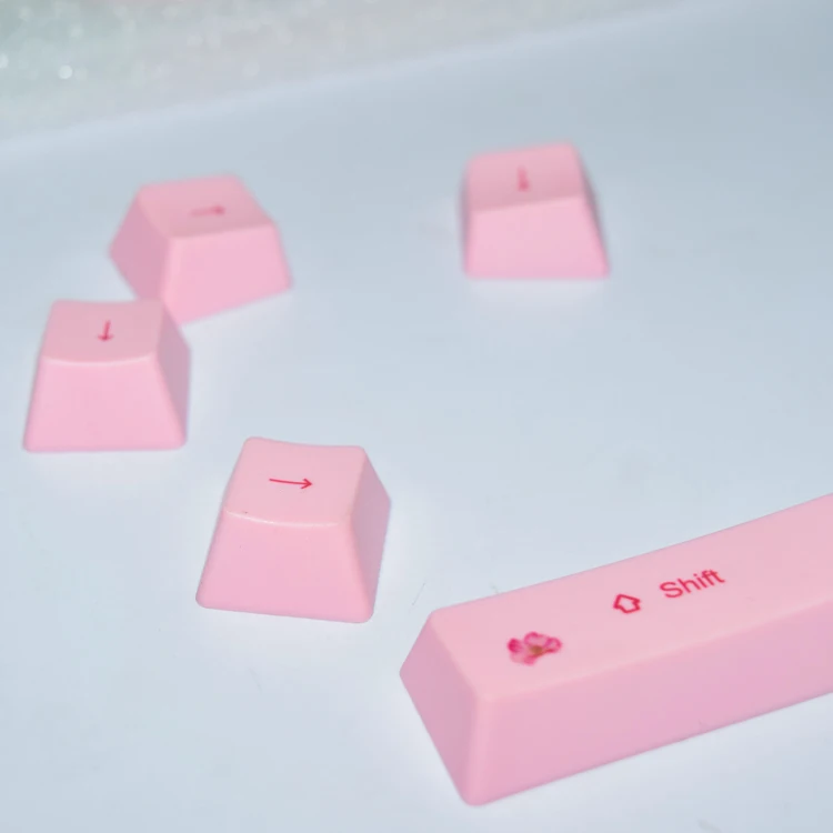 AFLION 68 морепродукты dyesub механическая клавиатура Keycaps Замена Радуга пудинг на