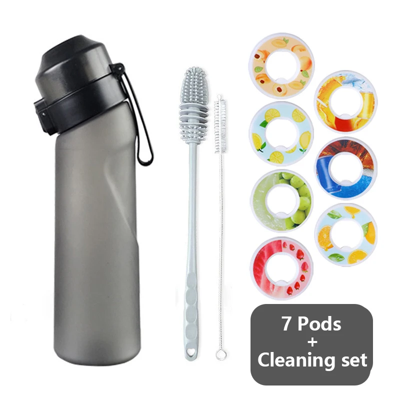 Flavoring Drinking 650ml Bpa Free Mixed Colours Fruit Flavor Cup Tritan Air Up Fruit Flavour Water Bottle with Flavor Pods