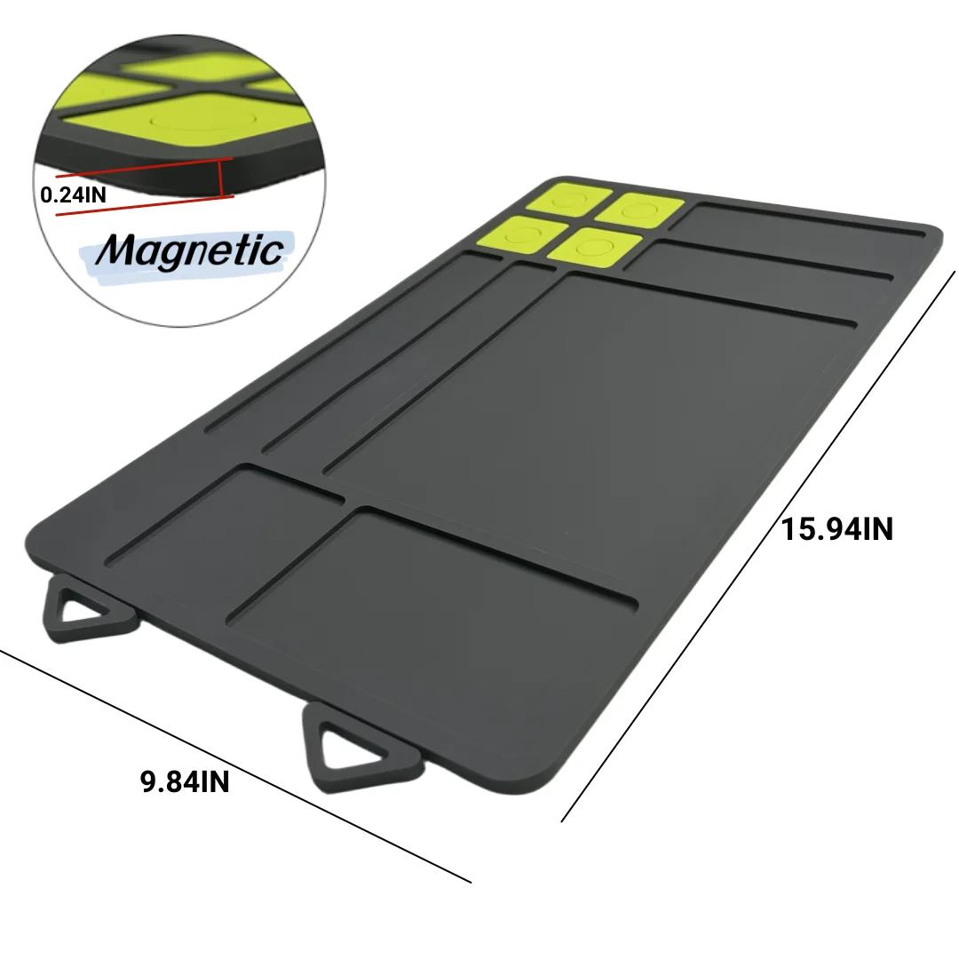 Wholesale New Design Anti-slip Magnetic Silicone Maintenance Platform Gun Repair Cleaning Mat