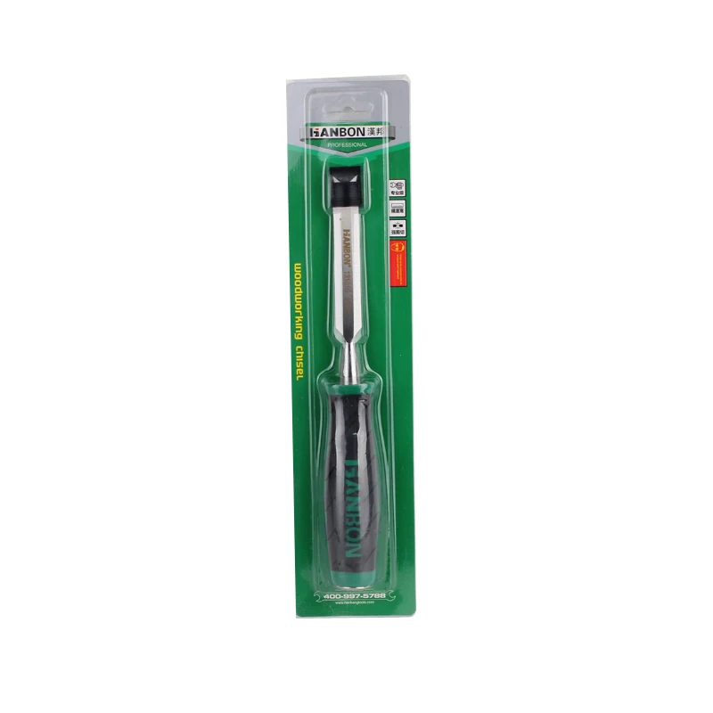 Carpenter Chisel Hand Tools Impact Plastic Handle Woodworking Wood Carving Chisel Set